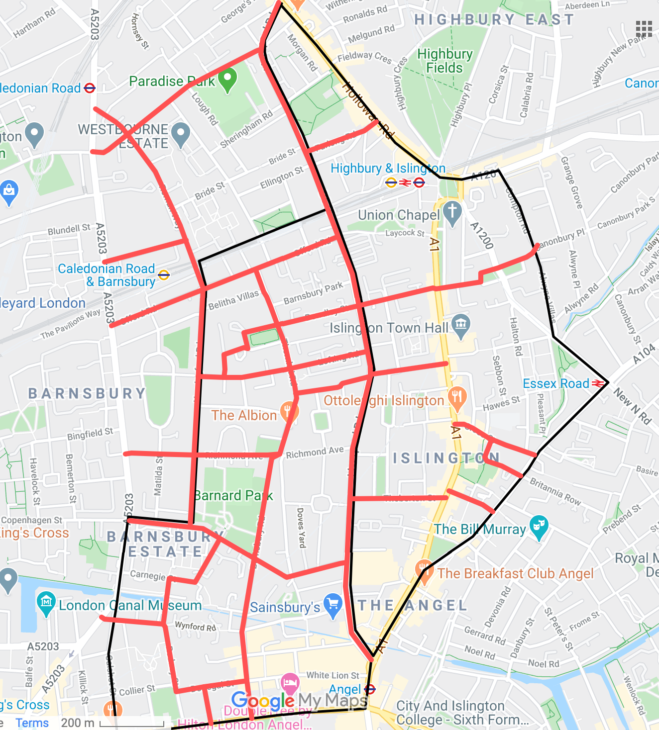 SatNav use means increased traffic in Barnsbury & St Mary's